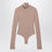 Body dolcevita rosa blush in jersey stretch