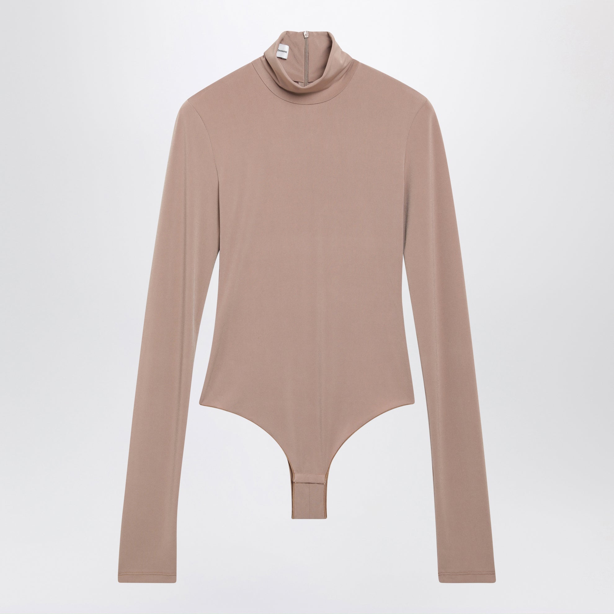 Body dolcevita rosa blush in jersey stretch