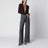Body con scollo profondo rouge noir in jersey stretch