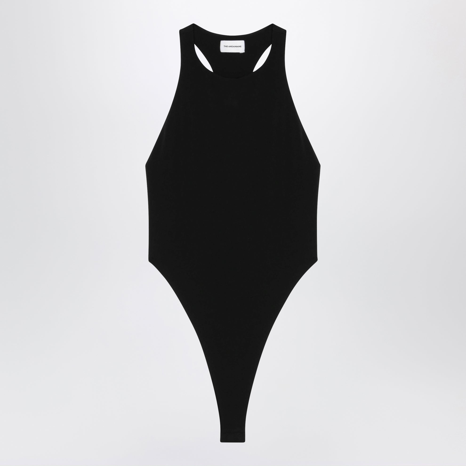 Black jersey bodysuit