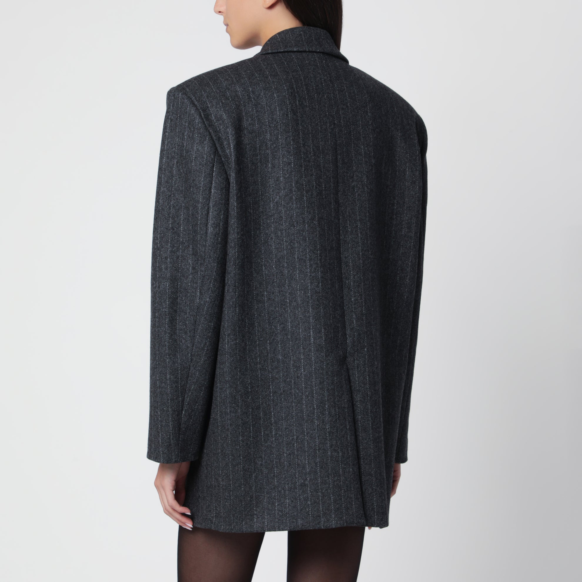 Margaux Jacke grau-schwarz aus Polyester