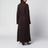 Vika dark brown mohair maxi cardigan