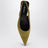 Olive green Tamara satin slingback pumps