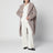 Teddy Bear Icon Coat in beige taupe alpaca and wool
