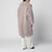 Teddy Bear Icon Coat in beige taupe alpaca and wool