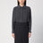 Anthracite grey silk body shirt