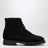 Black The Alpine Boot ankle boots in pebbled leather