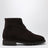 Brown The Alpine Boot ankle boots in pebbled leather