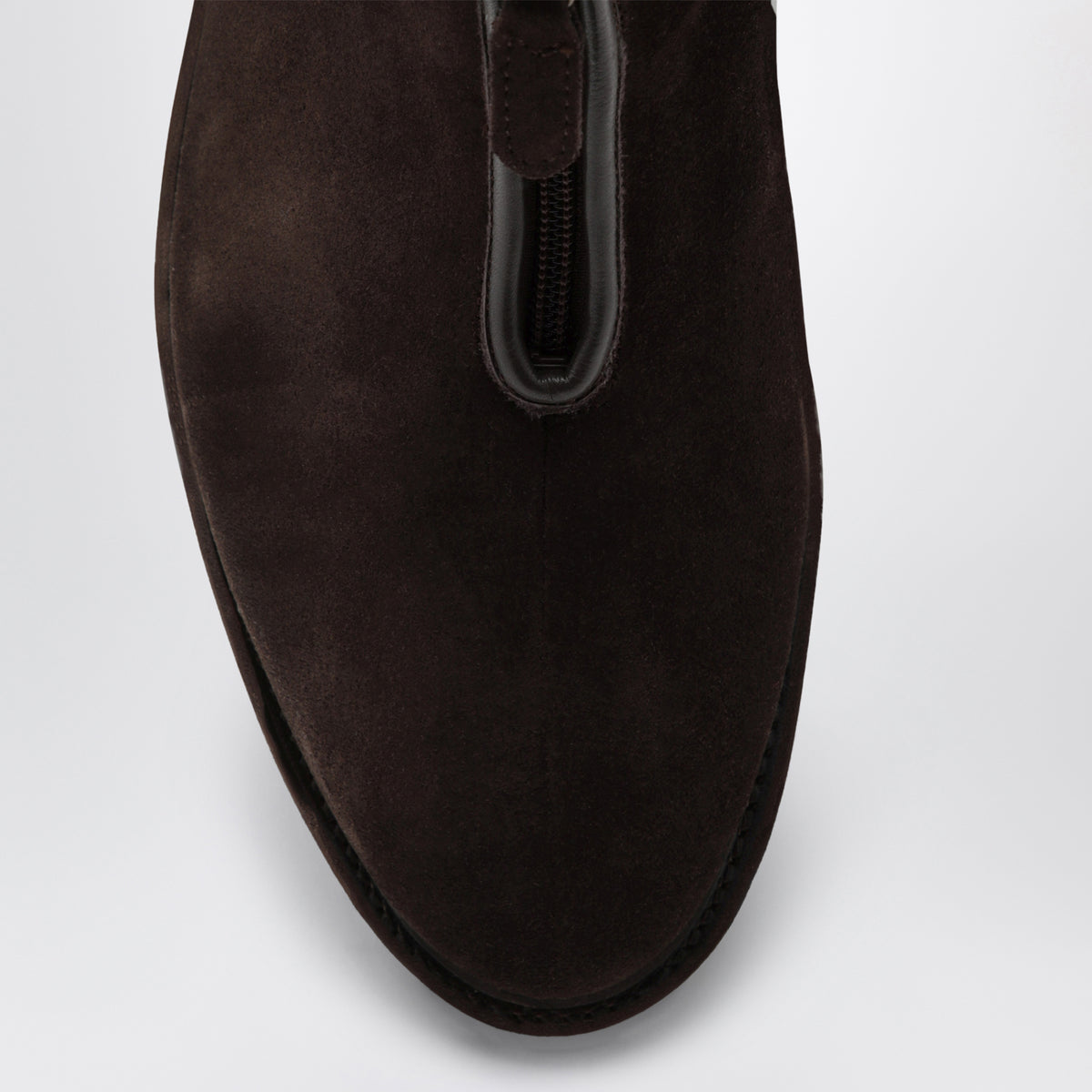 Brown The Alpine Boot ankle boots in pebbled leather