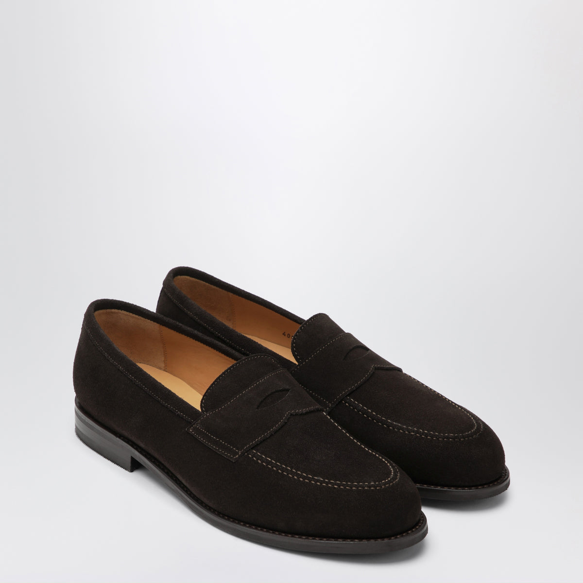 Brown The Penny loafers in suede