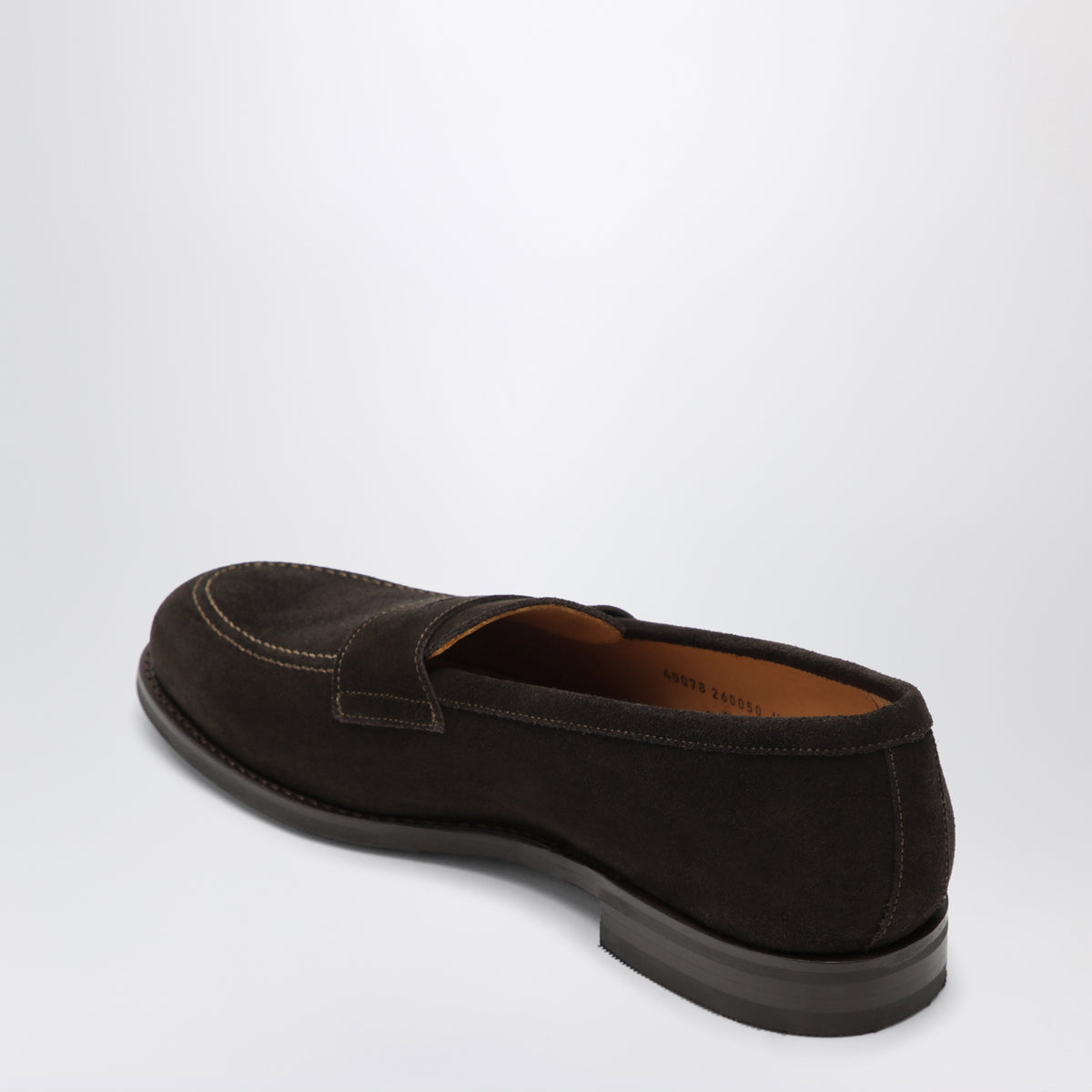 Brown The Penny loafers in suede