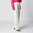 Pantalone a palazzo color crema in cotone