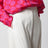 Pantalone a palazzo color crema in cotone