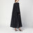 Loose black dress in cotton