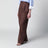 Pantalon marron en coton