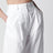 Pantalon Axel à plis en coton blanc
