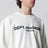 T-shirt a maniche lunghe color crema con logo French