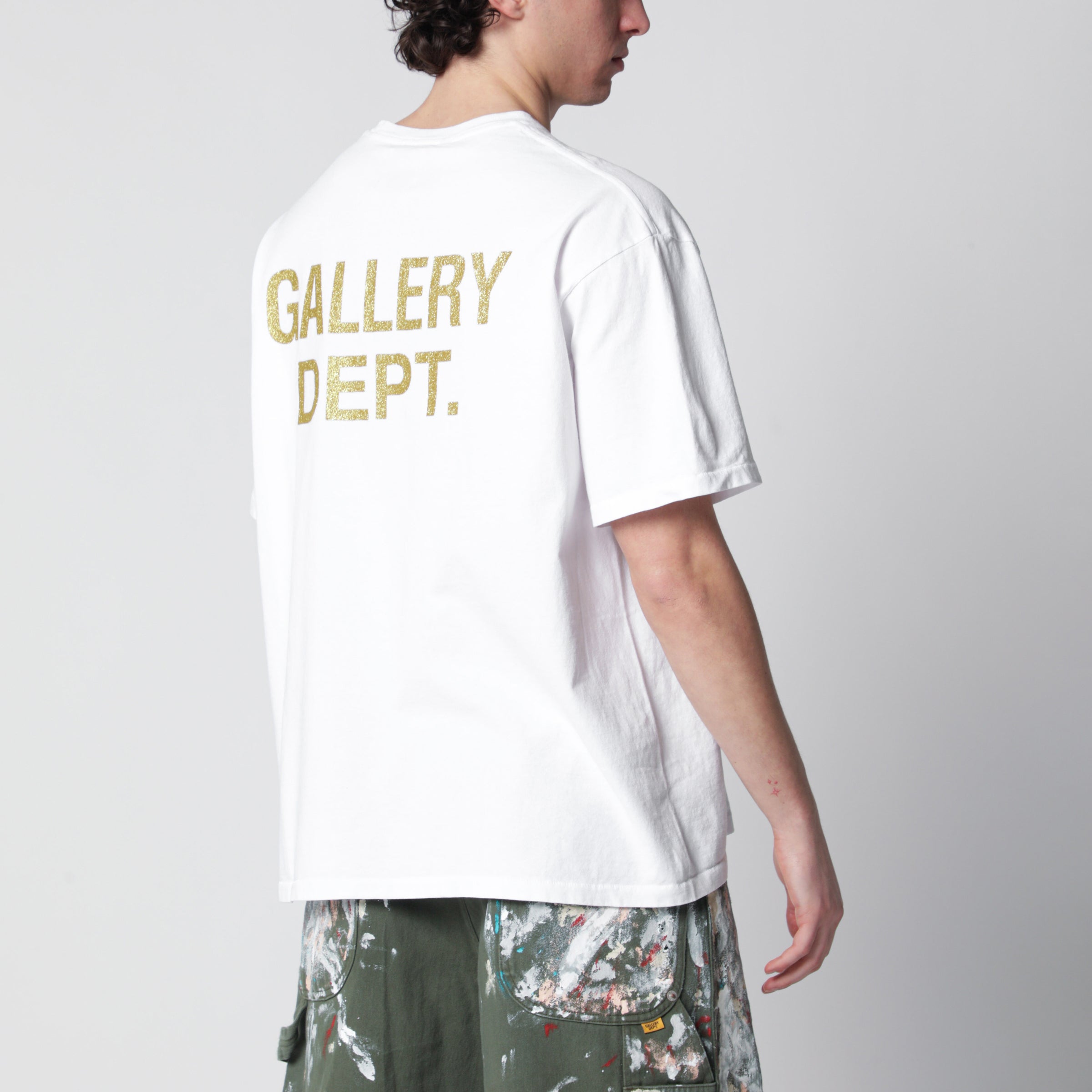 GALLERY DEPT White T-shirt with logo print | TheDoubleF