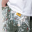 T-shirt blanc avec logo imprimé