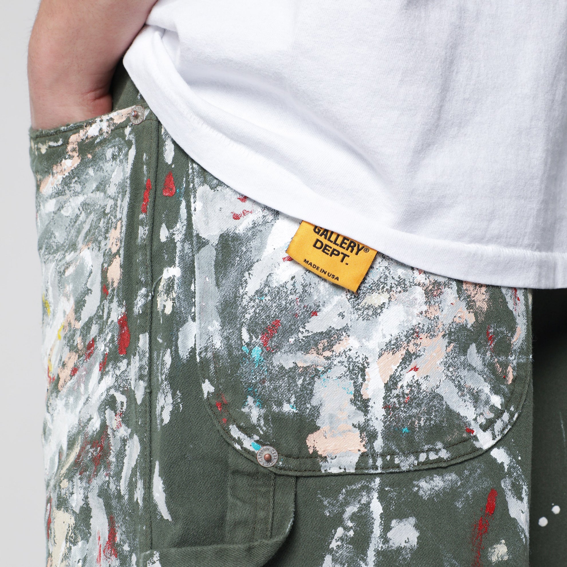 T-shirt blanc avec logo imprimé