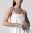 Top Traversin con balza bianco