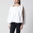 Lavande top in white cotton