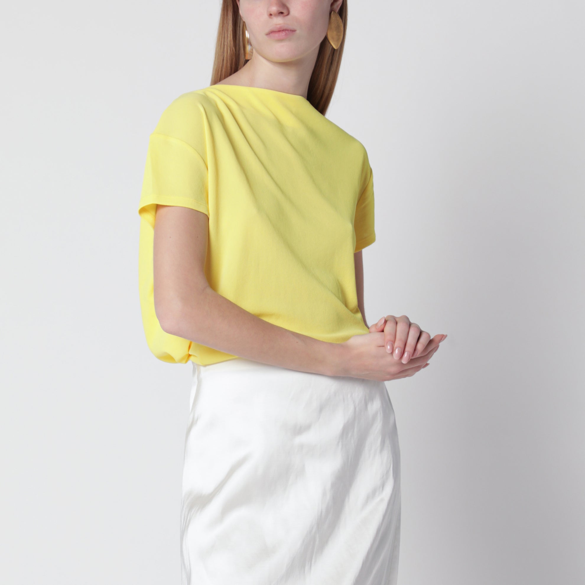 Mistral Top in Gelb aus Viskosemischung