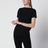 Top Mistral nero in misto viscosa