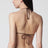 Top bikini Triangle marrone