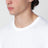 T-shirt a maniche corte bianca in cotone