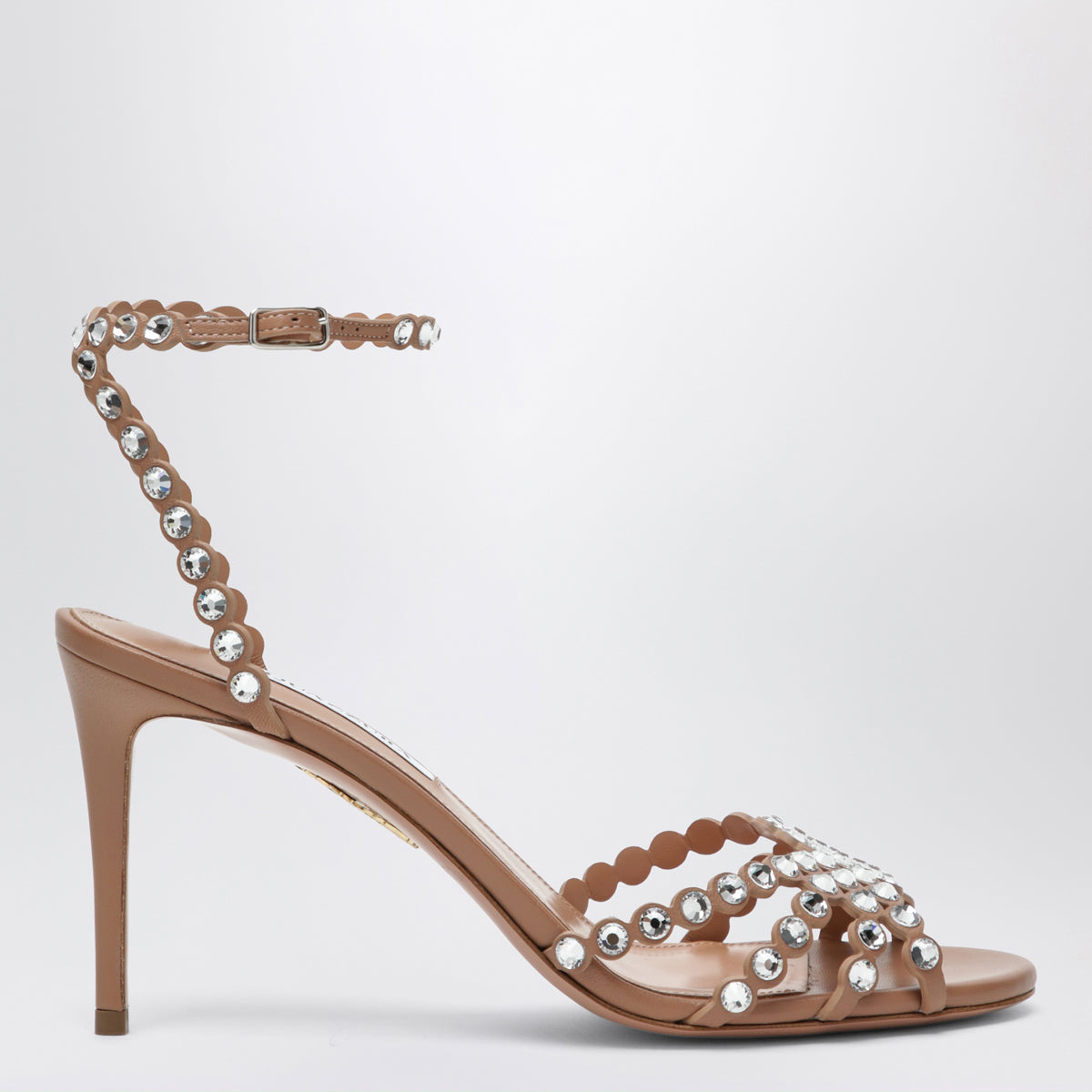Sandalen Tequila 105 aus Nappa mit Kristallen