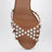 Sandalen Tequila 105 aus Nappa mit Kristallen