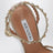 Tequila 105 Sandalen aus Metallic-Leder in Light Copper