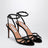 Tequila Sandalen in Schwarz aus Veloursleder mit Kristallen