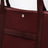 Borsa tote Traversée L burgundy in feltro