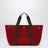 Traversée M Pocket red flannel bag