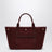 Burgunderrote Traversée M Tote Bag aus Filz