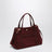 Borsa tote Traversée M burgundy in feltro