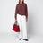 Traversée S Pocket Tasche aus rotem Flanell