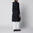 Black belted sleeveless down jacket