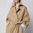 Riva trench coat in camel cotton
