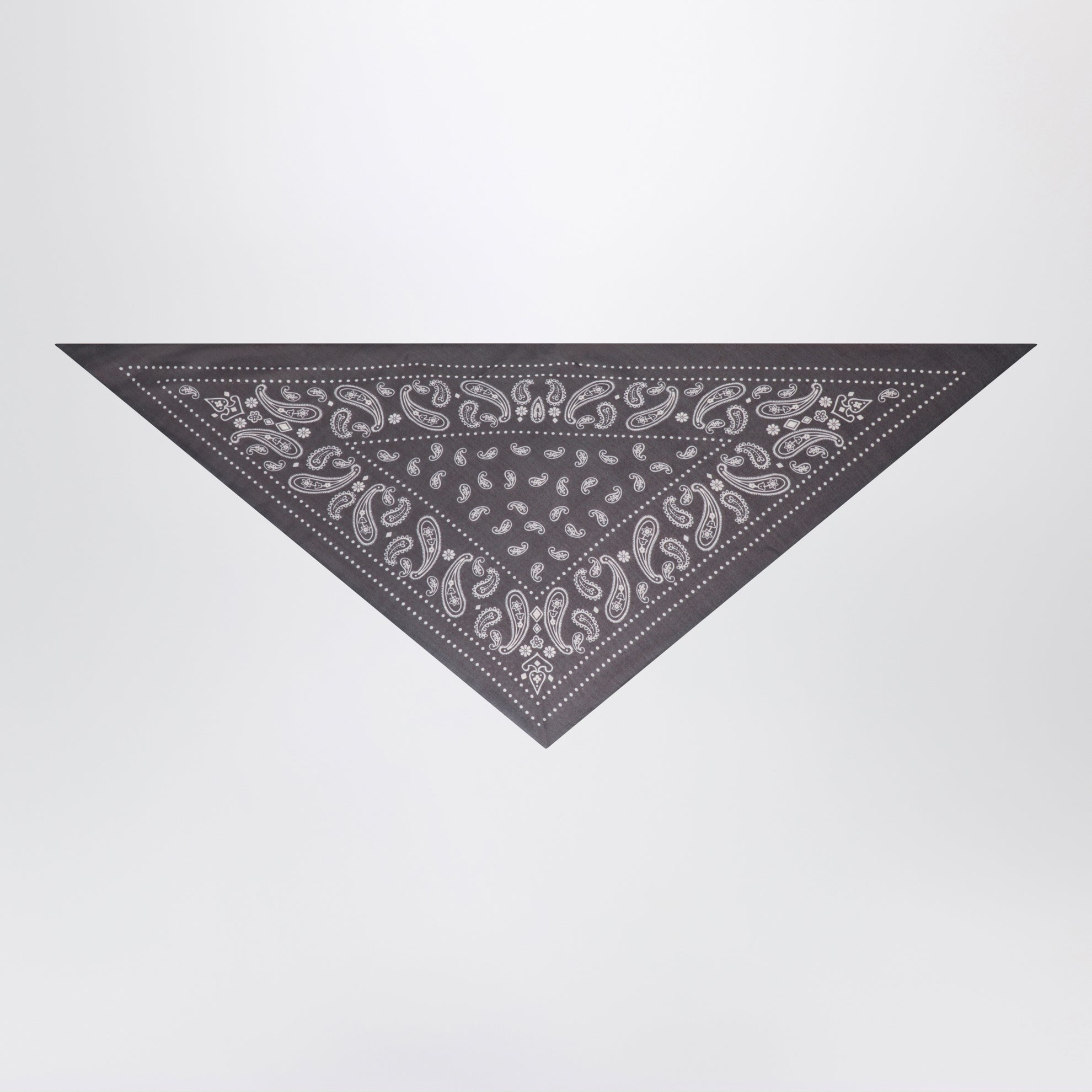 Lava-/terracottafarbenes dreieckiges Bandana-Tuch