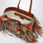 Shopper Trancoso in rafia multicolor
