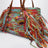 Shopper Trancoso in rafia multicolor
