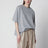 Grey melange Hugo T-shirt with padded shoulders