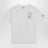 T-shirt bianca con stampa Snoopy tennis