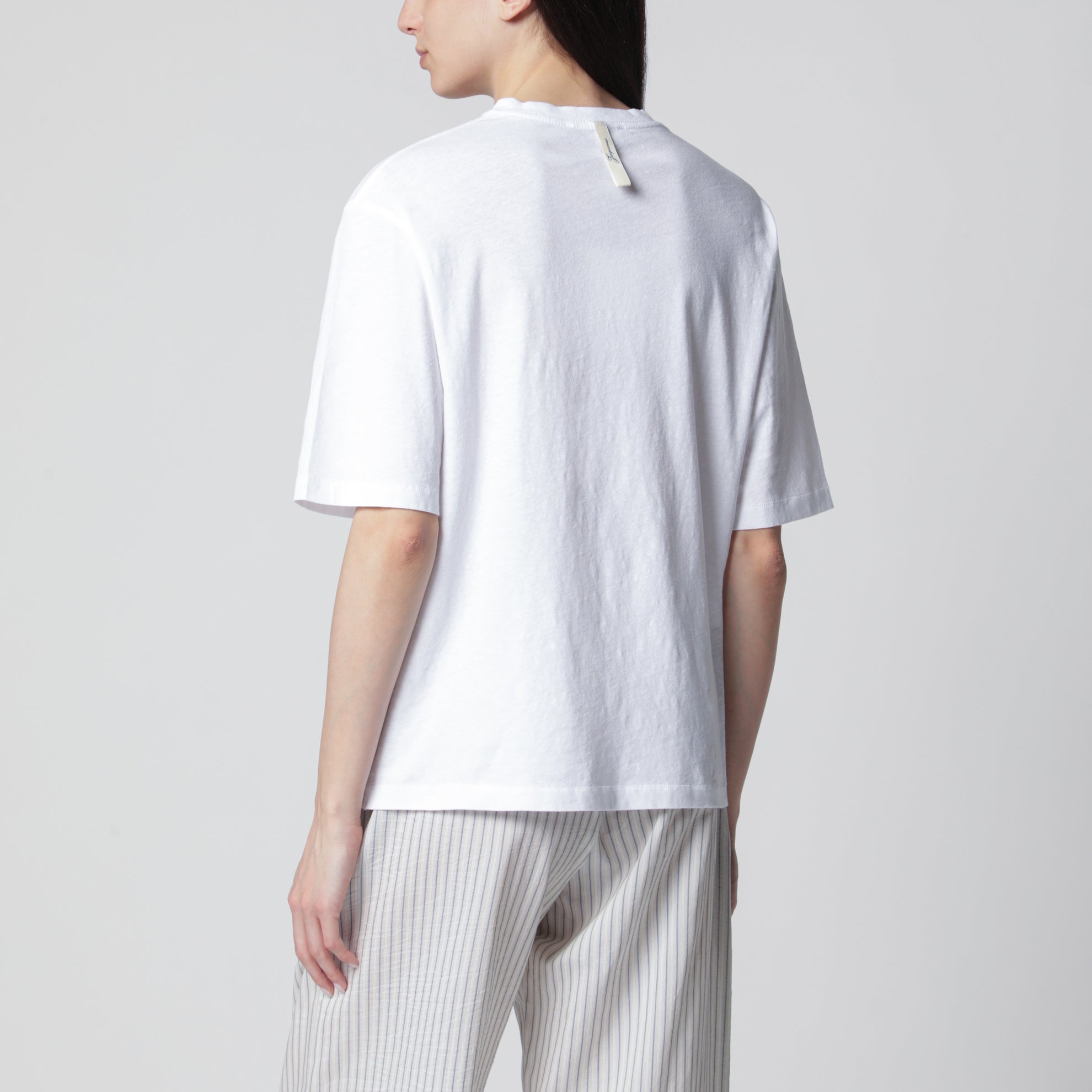 White T-shirt with logo print