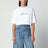White T-shirt with logo print
