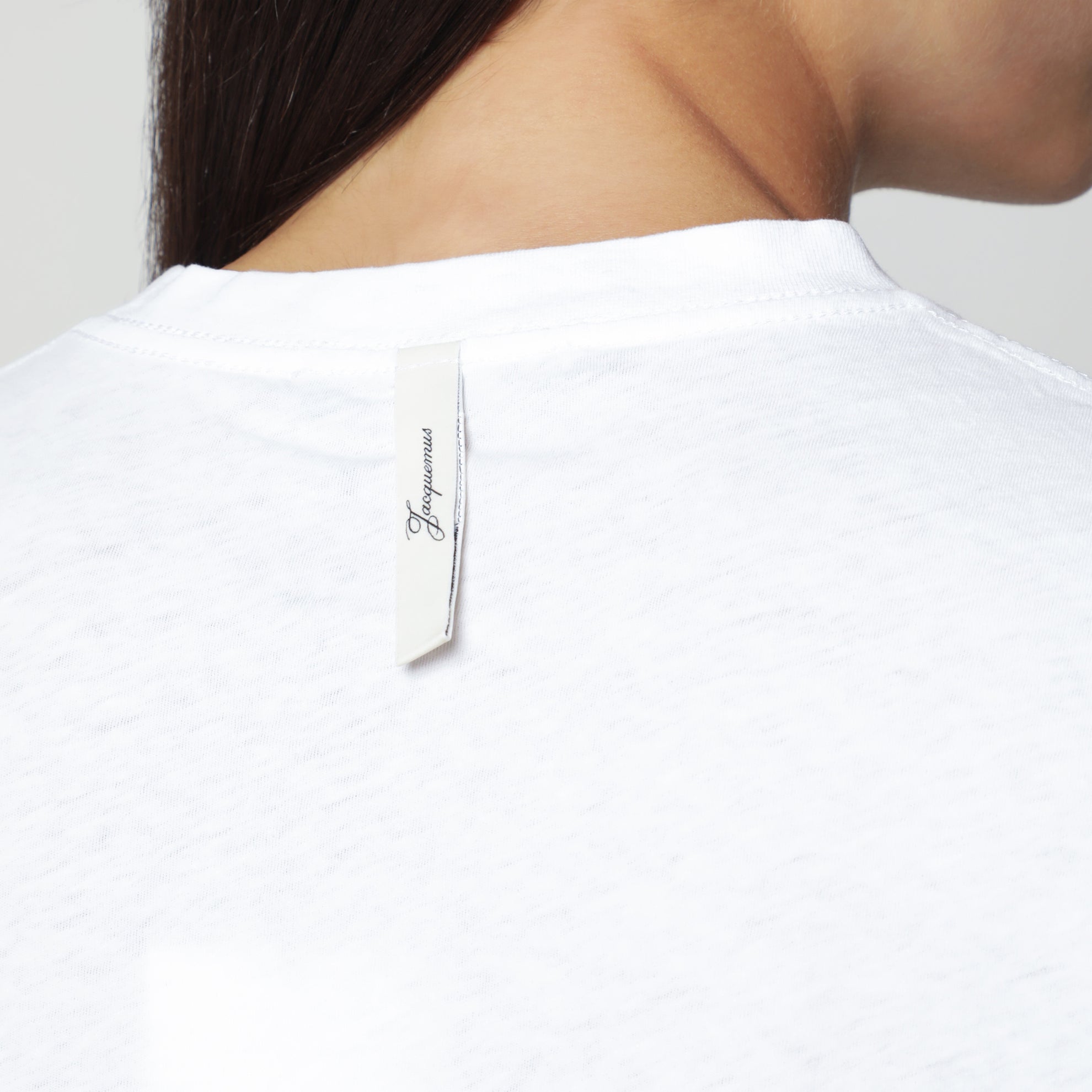 White T-shirt with logo print