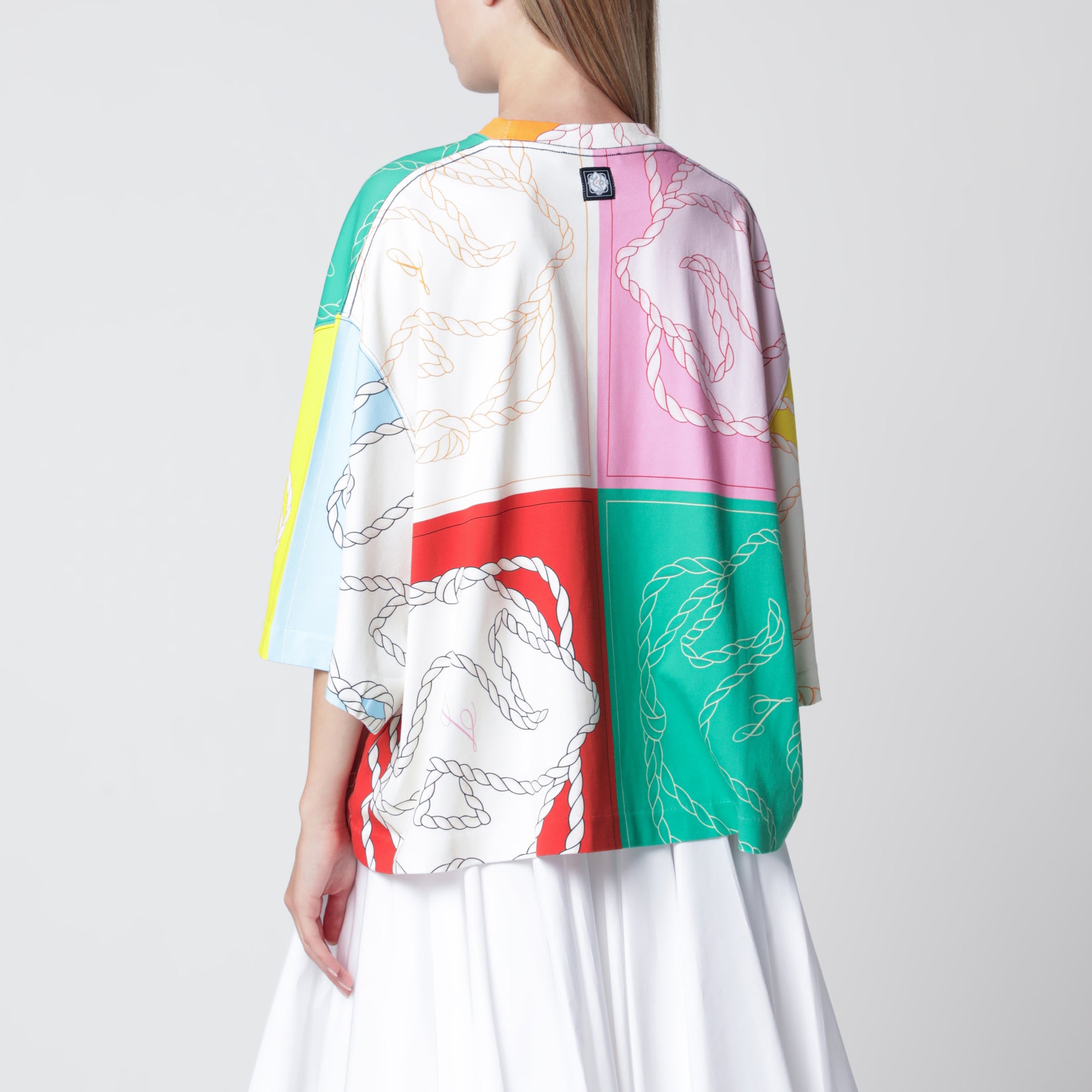 T-shirt Hippocampe multicolore